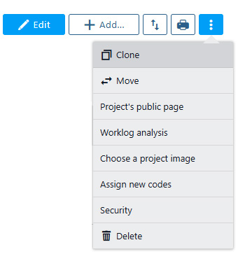 cloning an existing project