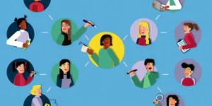 Project team organization chart roles and responsibilities - twproject - project management software